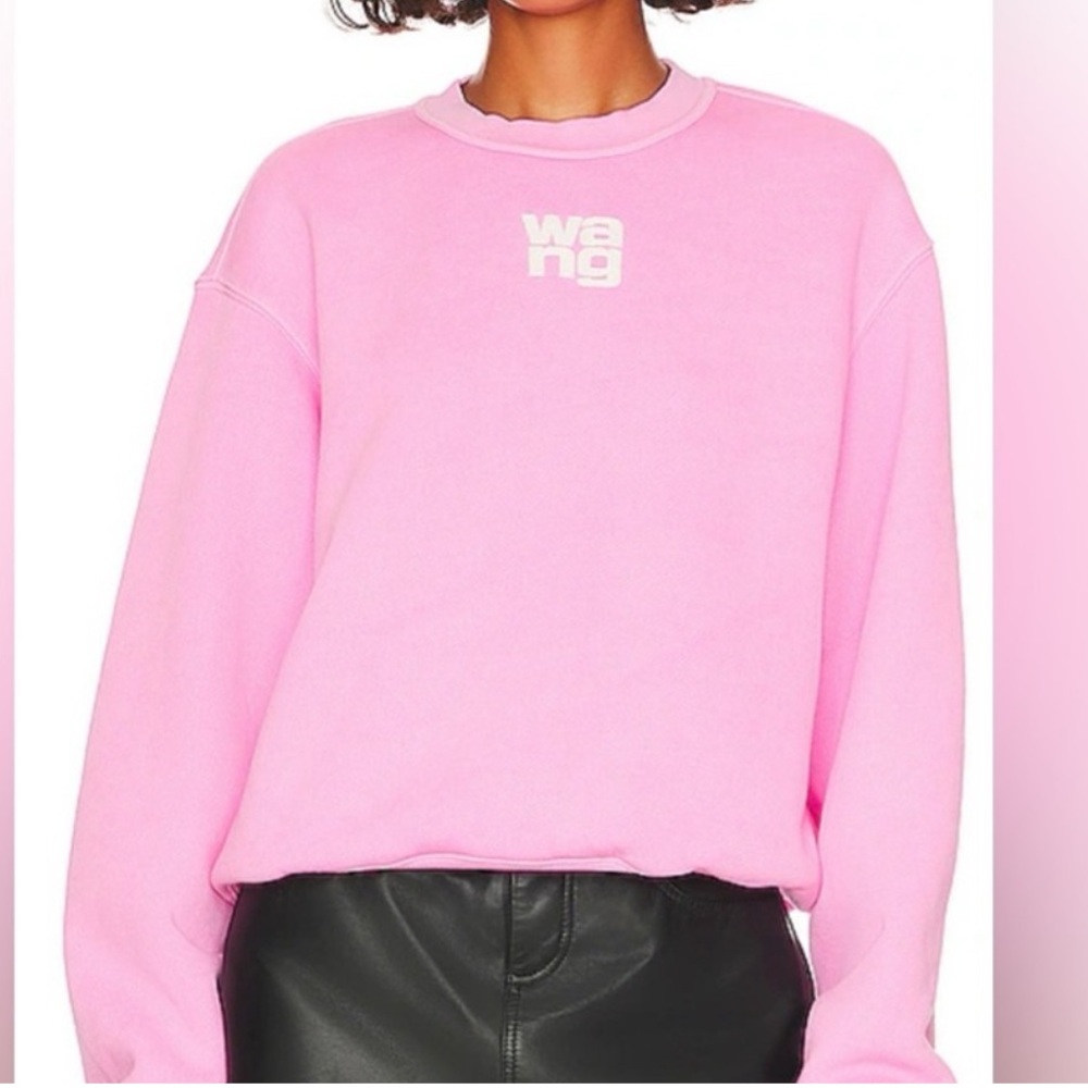Alexander Wang Pink Sweatshirt